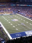 Nosebleeds are the best place to start. My first seat at SBXLVI