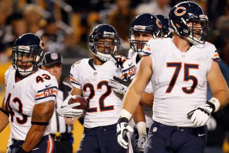 Kyle Long & Forte on SNF at Pittsburgh week 3