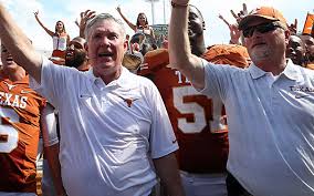 Even Mack Brown makes winning look fun