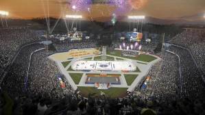 They should play the 2nd period on roller skates